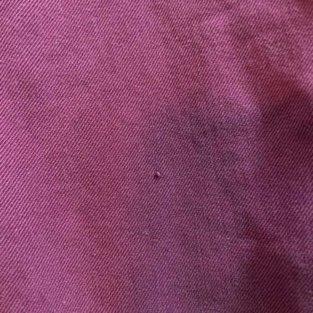 Pusser’s West Indies 100% Silk Button Down in Maroon Size Large